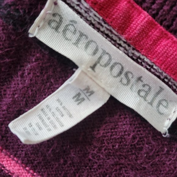Aeropostale Pink and Purple Cardigan/Sweater - Picture 5 of 5